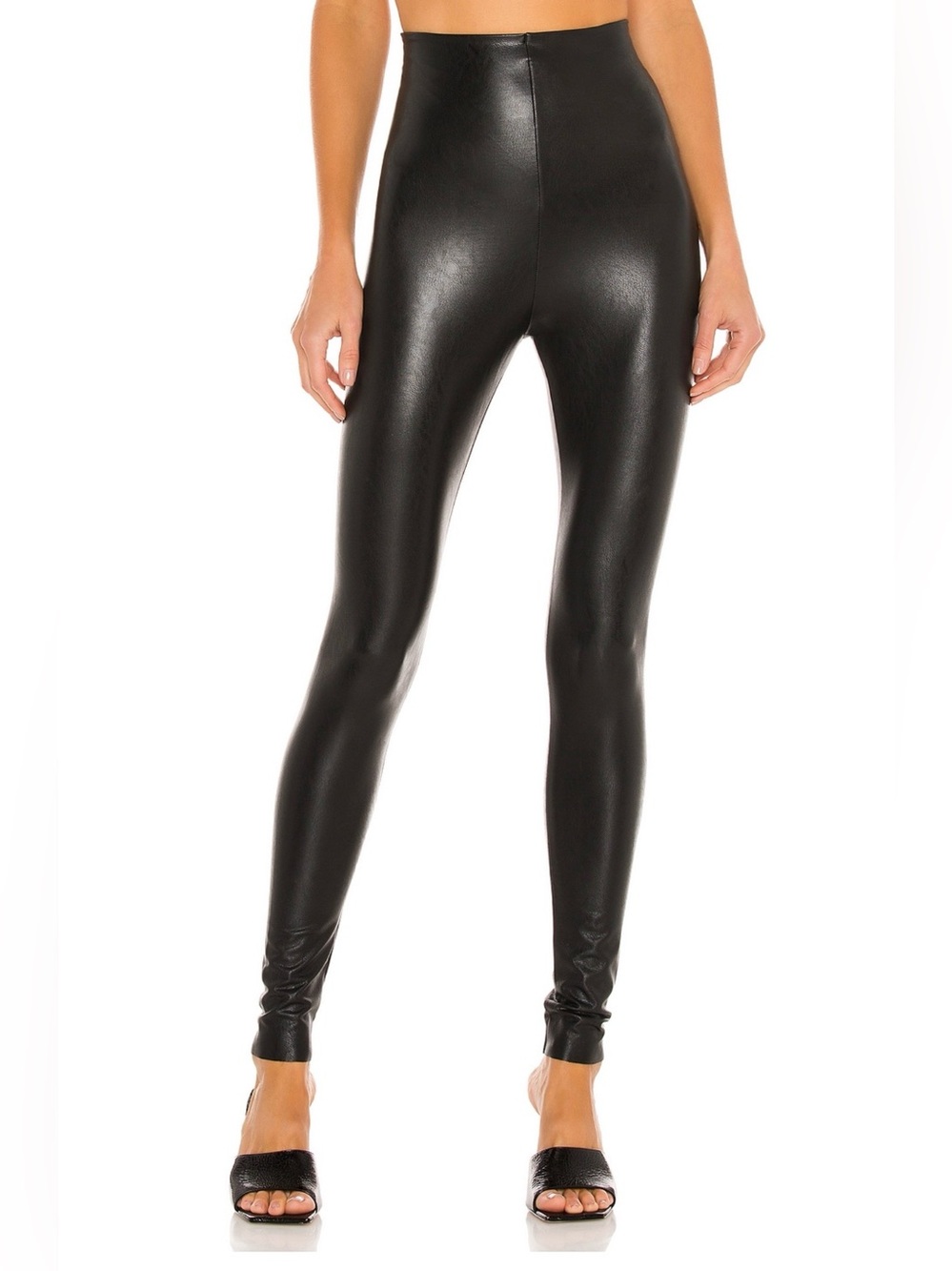 Commando Faux Leather Leggings in Black